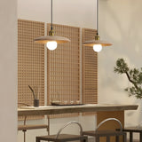 NatureLuxe – Houten plafondlamp met warme LED-verlichting