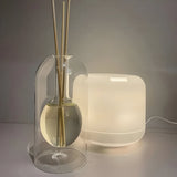 RadianceReed – Geurstokjes Diffuser van Glas en Bamboe