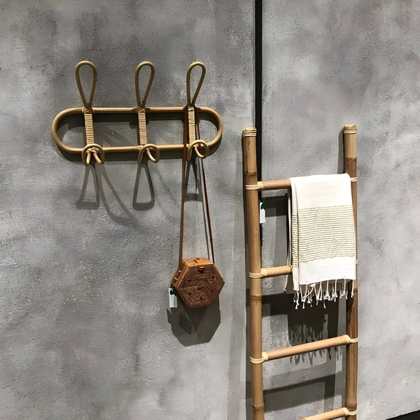 RattanTidy – Handgemaakte Wandhaken van Rattan voor het Kinderkamerinterieur