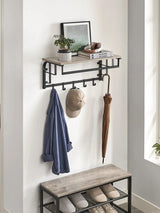 HangMaster Hook - Wandgarderobe mit 5 abnehmbaren Haken