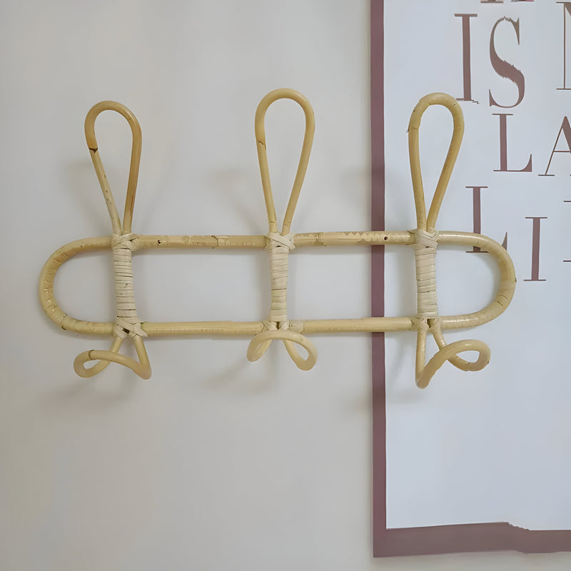 RattanTidy – Handgemaakte Wandhaken van Rattan voor het Kinderkamerinterieur