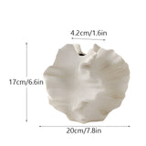 Maison – CeramiCoral Vaas met Organische Koraalvorm