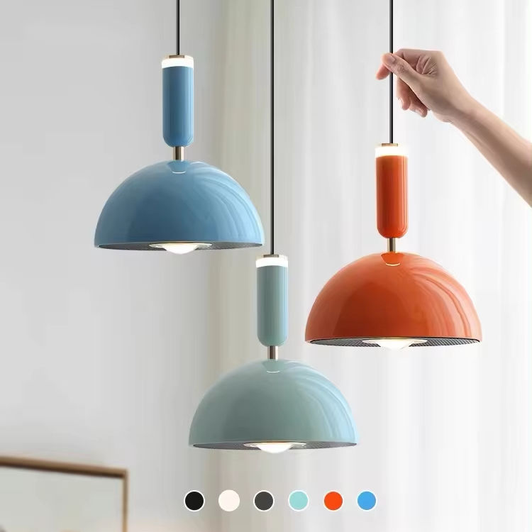 Nordic Macaron Hanglamp – Minimalistisch Design met Zachte Warmte