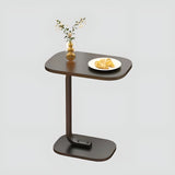 Nara – Industriële C-Vorm Bijzettafel voor Bank, Bed of Kantoor