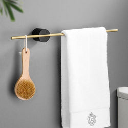 Nara – LuxeHang Metalen Handdoekhouder met Verstelbare Stang