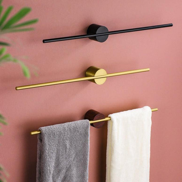Nara – LuxeHang Metalen Handdoekhouder met Verstelbare Stang