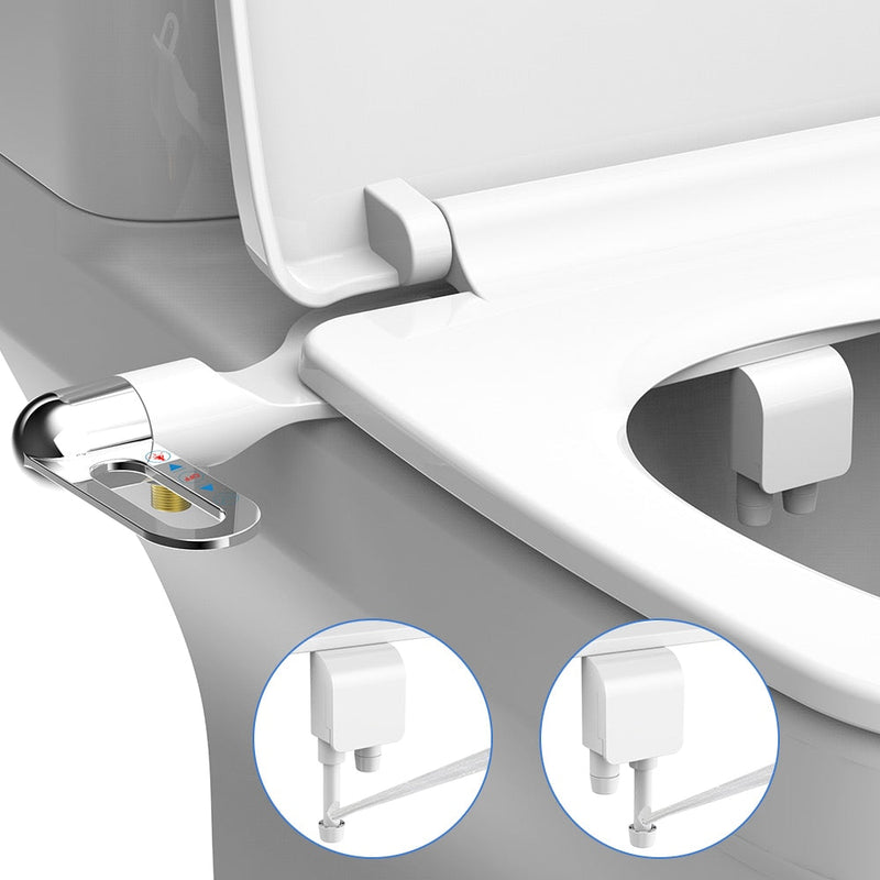 NARA | Ultradun Regelbaar Water Bidet - Compact, Milieuvriendelijk, Gemakkelijk Te Installeren