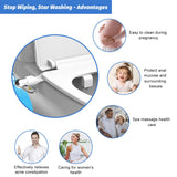 NARA | Ultradun Regelbaar Water Bidet - Compact, Milieuvriendelijk, Gemakkelijk Te Installeren