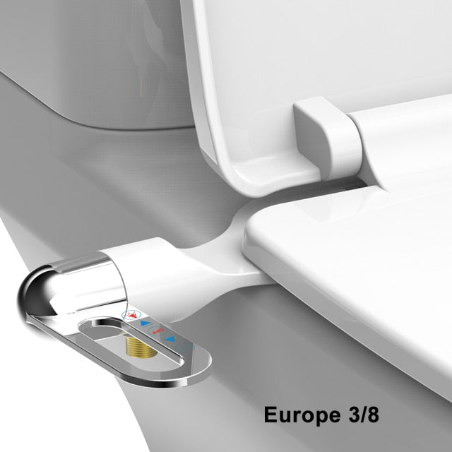 NARA | Ultradun Regelbaar Water Bidet - Compact, Milieuvriendelijk, Gemakkelijk Te Installeren