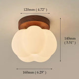Pumpkin Flush – Plafondlamp met speels karakter