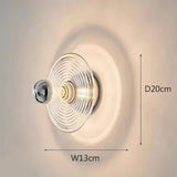 Vintage Glass – LED Wandlamp met nostalgische flair