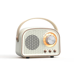 Nara – Retro Bluetooth Speaker met Vintage Houtlook