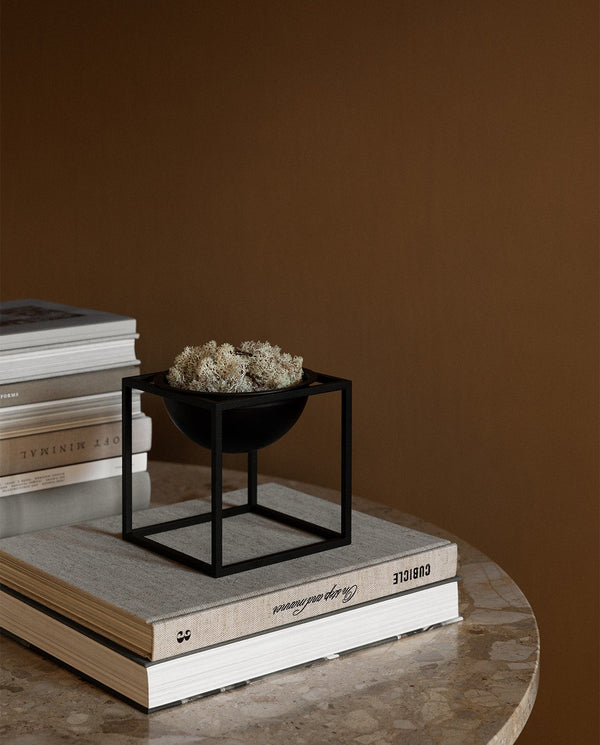 Nara – Minimalistische Kubusvormige Decoratieschaal van Staale