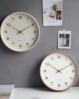 Buenta Classique Wandklok – Scandinavische Rust en Tijdloze Elegant