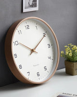 Buenta Classique Wandklok – Scandinavische Rust en Tijdloze Elegant