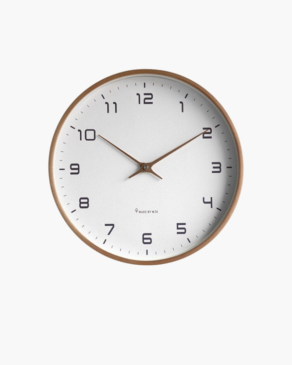 Buenta Classique Wandklok – Scandinavische Rust en Tijdloze Elegant