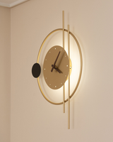 Éclipse – Wandklok & sfeerlamp in Eén