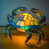 Nara – Kunst Nachtlamp met Gekleurde Dierenprint