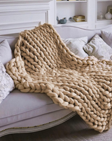 Maison – Handgeweven Chunky Brei Deken van Natuurlijk Katoen