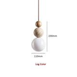Travertine Lava Stone Hanglamp