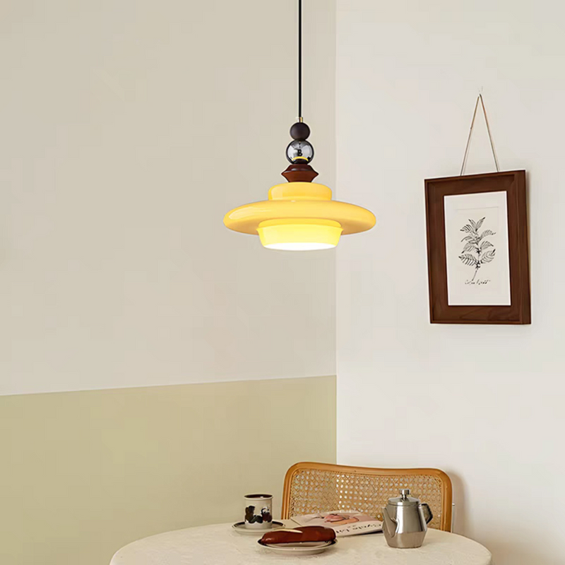 Beige Crown Hanglamp – Klassieke charme in een modern jasje