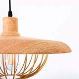 Imitatie houtnerf – Hanglamp met natuurlijke charme