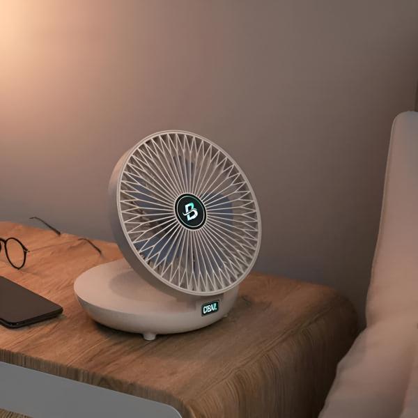 Maison Nara – Draagbare Oplaadbare Ventilator voor Directe Verkoeling