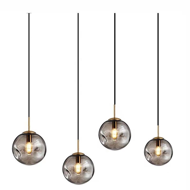 Elegante Moderne Glazen Hanglamp