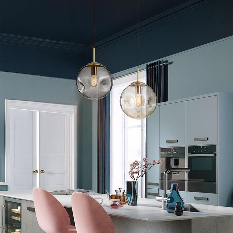 Elegante Moderne Glazen Hanglamp