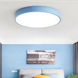 Nordic Wooden Macaron Plafondlamp